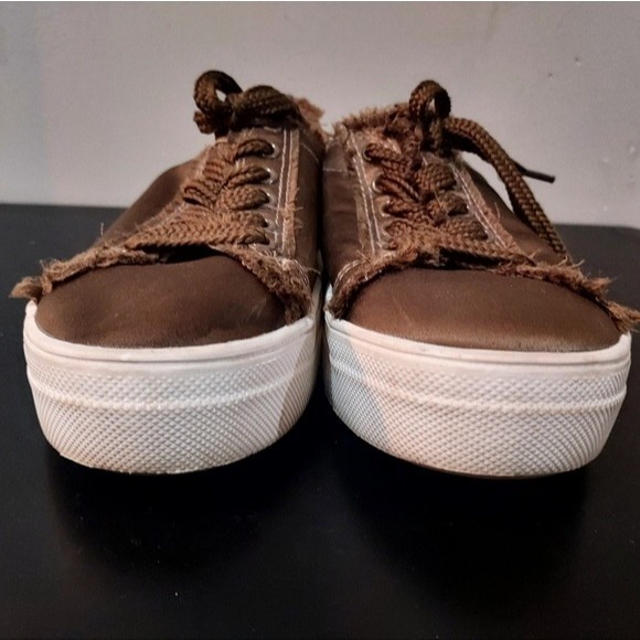 Rock & Candy Frayed Sneakers, size 6.5 - Picture 4 of 6